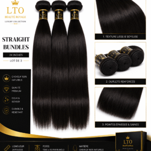lto straight bundles noir naturel 24"