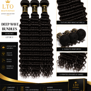 lto deep wave bundles noir naturel 24"